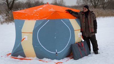 Зимняя палатка куб