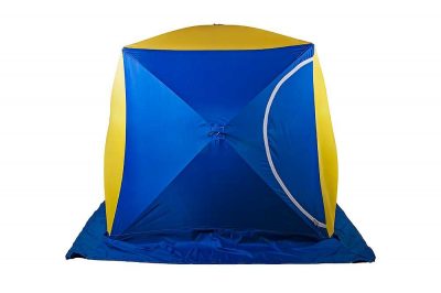 Синяя палатка куб